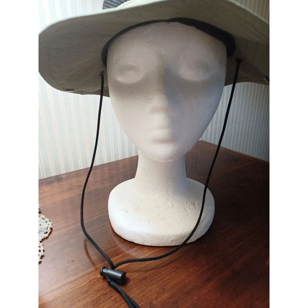 Field & Stream Size M Nylon Body/Poly Mesh Snap Brim Boonie Hat with Drawstring